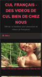 Mobile Screenshot of culfrancais.com